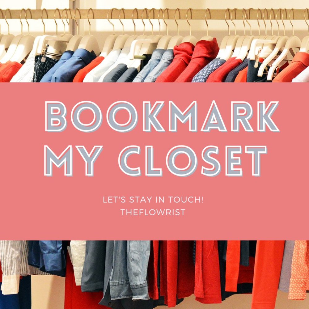 Like to Bookmark my Closet!